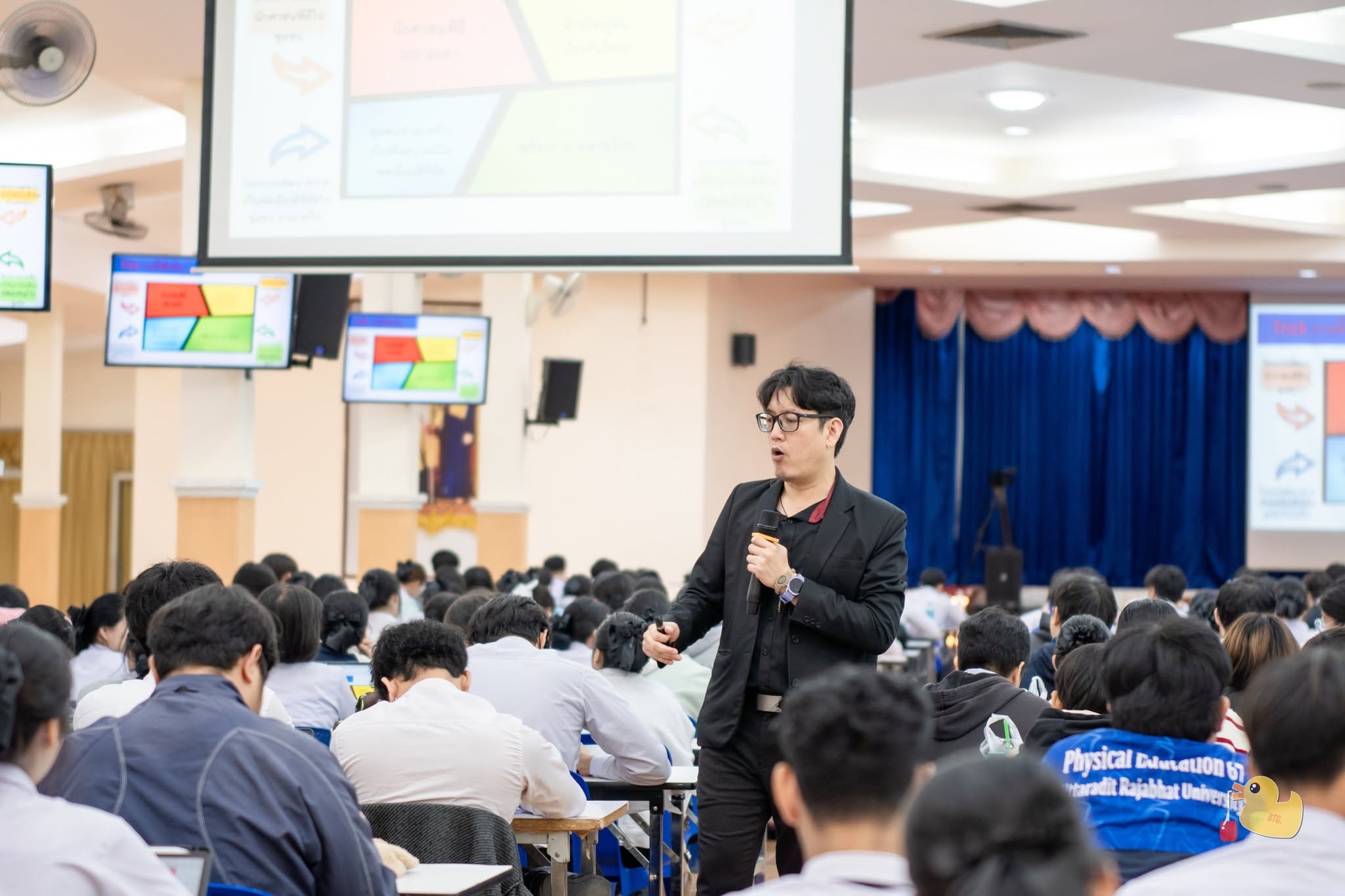 ศูนย์พัฒนาวิชาชีพครูคณะครุศาสตร์ ม.ราชภัฏอุตรดิตถ์ ได้จัดกิจกรรมโครงการเตรียมความพร้อมในสถานศึกษา2 สำหรับนักศึกษาชั้นปีที่3
